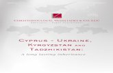Cyprus - Ukraine, Kyrgyzstan and - Vasslaw » Vassla · CYPRUS - Ukraine, Kyrgyzstan and Tadzhikistan: ... purpose served by the Cypriot companies as ... for ˜nancing group of companies