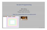 scratch - Home | College of Engineering | Oregon State …web.engr.oregonstate.edu/~mjb/scratch/scratch.1pp.pdf ·  · 2013-11-19What is “Scratch”? Sthi i i tthtlt t t kScratch