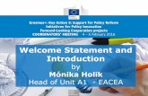 Welcome Statement and Introduction - EACEA · • Operational since January 2006 ... 484 Mio € 157 Mio € 23 Mio € 16 Mio ... Working together in education, culture, audio-visual,