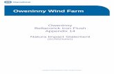 Oweninny Wind Farm - WordPress.com · HYDRO-GEOLOGICAL INVESTIGATIONS ... (in relation to the Oweninny Wind Farm project) ... There follows a detailed method statement for the work