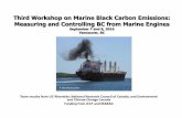 Third Workshop on Marine Black Carbon Emissions: … You Predict BC... · –Engine selection –Results –Pathways to predicting Black Carbon (BC) emissions. 2 . Can you predict