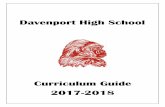 Davenport High School · Davenport High School Curriculum Guide ... This course includes all the learning targets suggested by ... fiction reading skills and analyzing literary devices