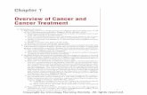 Overview of Cancer and Cancer Treatment - ONS · Overview of Cancer and Cancer Treatment. ... Heavy metals are used systemically to treat ... Folic acid antagonists are found to be