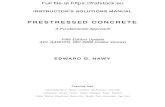 PRESTRESSED CONCRETE - Frat Stock CONCRETE A Fundamental Approach Fifth Edition Update ACI, AASHTO, IBC 2009 Codes Version EDWARD G. NAWY ... of this edition…