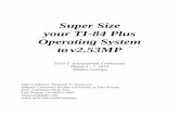 Super Size your TI-84 Plus Operating System to v2users.ipfw.edu/lamaster/technology/TI84Plusv2.53MPUpdate.pdfSuper Size your TI-84 Plus Operating System to v2.53MP 2010 T³ International