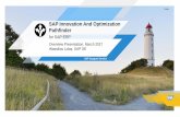 SAP Innovation And Optimization Pathfinder · SAP Innovation and Optimization Pathfinder Report Structure 1/2: ... You are here: Recommended Innovations >> SAP Enhancement Packages