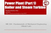 Power Plant (Part 1) Boiler and Steam Turbineteacher.buet.ac.bd/parthakdas/power plant(1).pdf · References 13 1.Power Plant Technology by M.M.El Wakil 2.Power Plant Engineering by