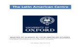 MASTER OF SCIENCE IN LATIN AMERICAN STUDIES LAS... · MASTER OF SCIENCE IN LATIN AMERICAN STUDIES ... Explaining the Impeachment of Dilma Rousseff: ... Women’s Rights by the Revolutionary