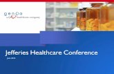 Jefferies Healthcare Conference · Previously served the dual roles of CEO of Apria Healthcare ... 8 Albertsons/Safeway : 4,980.0 9 Diplomat Pharmacy . 2,220.0 10 Ahold USE : 2,200.0