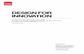 Design for innovation - Dexigner · Design for Innovation plan to coincide with the Innovation and Research Strategy ... strategy identifies the work the Design Council