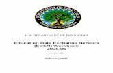 Education Data Exchange Network (EDEN) Workbook 2005-06 · U.S. DEPARTMENT OF EDUCATION EDEN Workbook v2.3 February 2007 iii Final DOCUMENT CONTROL DOCUMENT INFORMATION Title: Education