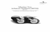 Meritor Tire Inflation Systems (MTIS) - Cornhusker 800 Tire Inﬂation System Tire Pressure Setting Maintenance Turn OFF the System Before Performing Maintenance Remove and Replace