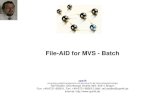 File-AID for MVS - Batch - cps4u.de€¦ · Einführung Literatur • File-AID for MVS Reference Summary • File-AID for MVS Online Reference Manual • File-AID for MVS User’s
