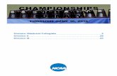 CHAMPIONSHIPS YEAR-BY-YEAR SUMMARYfs.ncaa.org/Docs/stats/champs_records_book/YbY.pdf · CHAMPIONSHIPS YEAR-BY-YEAR SUMMARY THROUGH APRIL 6, ... No championships were held in men’s