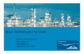 Clean Technologies by Linde - sustainability.illinois.edusustainability.illinois.edu/.../2016/12/Krish-Krishnamurthy.pdfClean Technologies by Linde ... Small- and mid-scale LNG plants