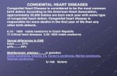 CONGENITAL HEART DISEASES - vfn.cz · CONGENITAL HEART DISEASES Congenital Heart Disease is considered to be the most common ... Congenital Heart Disease ... FROM LECTURE DOC.