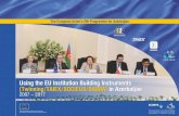 Using the EU Institution Building Instruments (Twinning/TAIEX… ·  · 2017-04-11Using the EU Institution Building Instruments (Twinning/TAIEX/SOCIEUX/SIGMA) in Azerbaijan 2007