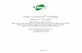 Digi Connect Family User's Guide - Serial To Ethernet ... · Digi Connect® Family User’s Guide Digi Connect Family Products: Digi Connect SP, Digi Connect Wi-SP, Digi Connect ME,