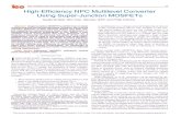 High-Efﬁciency NPC Multilevel Converter Using Super ... · High-Efﬁciency NPC Multilevel Converter Using Super-Junction ... Xibo Yuan, Member ... HIGH-EFFICIENCY NPC MULTILEVEL
