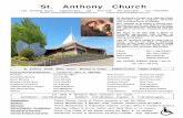 St. Anthony Churchstanthonysparish.ca/wp-content/uploads/2013/11/Bulletin-2017-09-17.pdf · St. Anthony Church 123 Hilldale Road ... ‘Forgive us our trespass-es as we forgive those