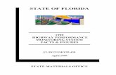 STATE OF FLORIDA the State of Florida, ... The data collected between 1991 and 1996, ... International Roughness Index (IRI) values. However, ...