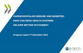 CARDIOVASCULAR DISEASE AND DIABETES: HOW CAN OECD … · CARDIOVASCULAR DISEASE AND DIABETES: HOW CAN OECD HEALTH SYSTEMS DELIVER BETTER OUTCOMES? Progress report 7th November 2013Authors: