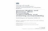 Human Rights and Business 2017: Promoting …€¦ ·  · 2017-04-05Human Rights and Business 2017: Promoting responsibility and ensuring accountability 5 Summary Human rights violations,