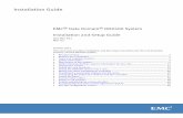 EMC® Data Domain® DD9500 System Installation Guide · Installation Guide EMC ... hardware installation guides, administrator guides, software guides, ... and an ES30 expansion shelf