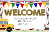 Curriculum Night 4th Grade 2017-2018lwe4thgradewebsite.weebly.com/uploads/2/2/5/8/22589… ·  · 2017-09-06Curriculum Night 4th Grade 2017-2018. ... -4-5thgrade Lexile 770-980-Foster