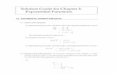 Solution Guide for Chapter 4: Exponential Functionscerebro.cs.xu.edu/~staat/Handouts/Docs/120SolutionManual/ch4.pdf · Solution Guide for Chapter 4: Exponential Functions ... = 0,