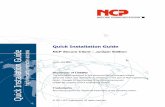 NCP Client Installation final · Quick Installation Guide Quick Installation Guide NCP Secure Client – Juniper Edition As of: July 2011 Disclaimer of Liability The information contained