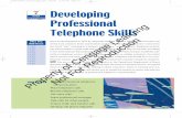 Developing Professional Telephone Skills - Cengageassets.cengage.com/pdf/4004_1111063818_Developing Professional... · Professional Telephone Skills Since its development in 1876