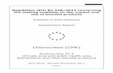 Chlorocresol (CMK) - Europadissemination.echa.europa.eu/Biocides/ActiveSubstances/1267-02/... · Chlorocresol (CMK) Product-type PT 2 ... Project Jonas. Ingredient of preparation