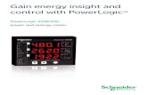 Gain energy insight and control with PowerLogic ION 6200 Gain Energy...PowerLogic ION6200 power and energy meter The Schneider Electric PowerLogic ION6200 meter offers outstanding