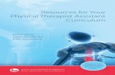Resources for Your Physical Therapist Assistant Curriculum - Jones & Bartlett Learning€¦ ·  · 2014-04-28Resources for Your Physical Therapist Assistant Curriculum New Texts