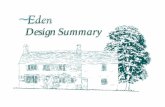 Eden Design Summary - eden.gov.uk The purpose of the Eden Design Summary is to provide guidance on the design of development, based upon the considerations set out in this regard in