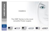 HAMEG - Caltest Instruments Ltd · Key specification of the HMP series 6 For internal use! HAMEG ... arbitrary waveform where at each definition point ... f.e. test of current shunt‘s