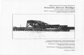 Historical Documentation Niantic River Bridge River Bridge Historicalo...designed and installed on all movable bridges along the route. At the Niantic River Bridge, the ... Historical