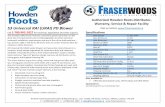 Authorized Howden Roots Distributor, Warranty, Service ...fraserwoods.ca/upload/lib/Roots/PDF_howden_roots_53_urai_spec... · horizontal installation requirements and any of four