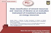 State classification of mineral resources and reserves of ...johnhelmer.net/wp-content/uploads/2014/03/Rudko-report-2014... · State classification of mineral resources . and reserves