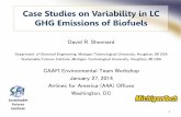 Case Studies on Variability in LC GHG Emissions of … ·  · 2014-12-12Case Studies on Variability in LC GHG Emissions of Biofuels . ... Jatropha Hydro-Renewable Jet (HRJ) ... ENEWABLE.