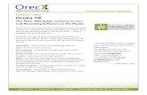 PRODUCT BRIEF Oreka TR - OrecX Call Recording Softwarefiles.orecx.com/docs/oreka-tr-product-brief.pdf · PRODUCT BRIEF Oreka TR The Mos Affordable and Easy-to-Use ... Siemens Sutus