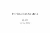 Introduction to Stata - MIT OpenCourseWare | Free … command county DistrictName-en voters Paul Bachmann Johnson Gingrich Santorum Huntsman Other Roemer Romney Perry Cain Adair Adair