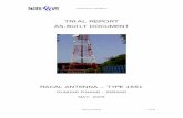 TriaL Report Antenna Racal - Pacific-Wave · trial report as-built document racal antenna – type 1661 gunung pinang ... band hbw vbw gain fbr uss vswr ibp ibb # port elec tilt diplexer