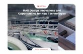RAS Design Innovations and Opportunities for New … · RAS Design Innovations and Opportunities for New Technologies ... RAS Design Innovations and Opportunities for New Technologies
