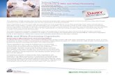 Milk and Whey Processing Coproducts - U.S. Dairy/media/USD/Public/Co... · Milk and Whey Processing Coproducts ... Protein standardization in the manufacturing of standardized skim