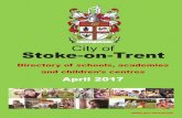 April 2017 - Stoke-on-Trentwebapps.stoke.gov.uk/uploadedfiles/2017-April_School-Directory.pdf · April 2017 stoke.gov.uk/schools ... Please contact us if you require changes to the