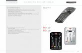 REMOTE CONTROLS - Vivanco Homepage 21 REMOTE CONTROLS UR 2300 EDP-No. 26758 ctn qty. 5 3in1 universal remote control for TV, SAT/DVB, DVD/Blu Ray - High-quality 3in1 remote control