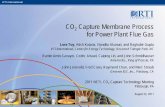CO Capture Membrane Process for Power Plant Flue Gas Library/Research/Coal/ewr/co2/22Aug11... · 2 Capture Membrane Process for Power Plant Flue Gas ... Syngas cleanup/conditioning