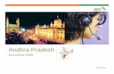 Andhra Pradesh 13 - IBEF · Andhra Pradesh | December 2008 ... the entire project would be handed over to the ... • Reliance InfoCom has created infrastructure f or providing the